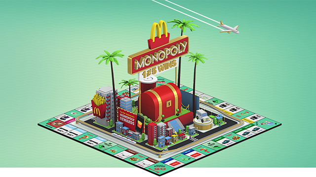 Gamification McDonalds Monopoly