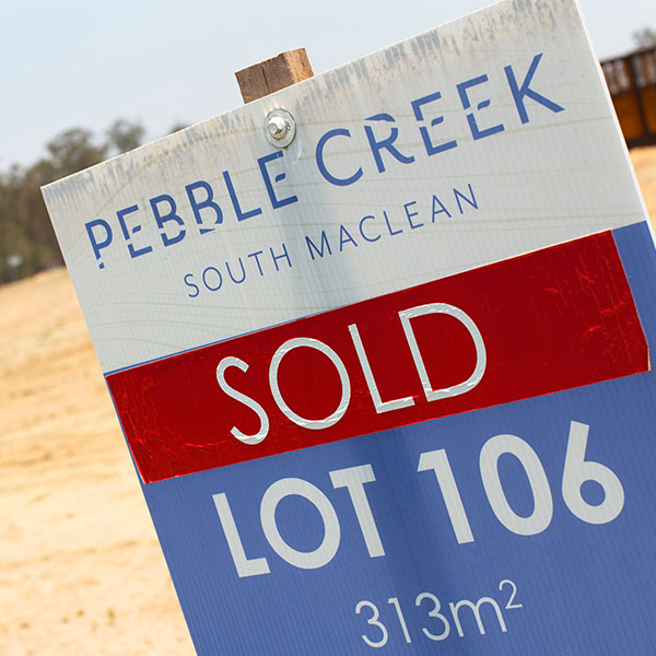 Pebble Creek Sold