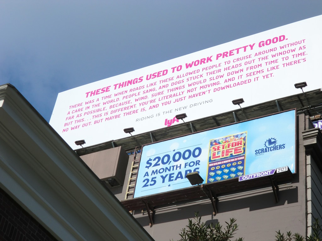 Lyft Billboard